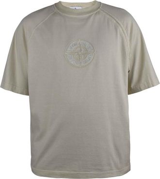 Stone Island T-shirt Geel