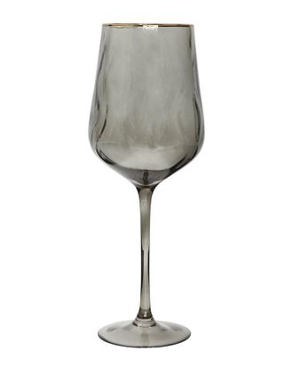 Alice Pazkus Set Of 6 Smoked Water Glasses