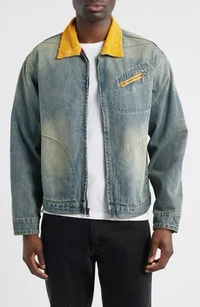 Billionaire Boys Club BB Lynx Lined Denim Jacket in Mission Control at Nordstrom Rack, Size Xx-Large