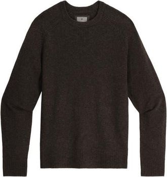 Royal Robbins Rockcraft Merino Wool Crewneck Pullover in Turkish Coffee Heather at Nordstrom, Size Xx-Large