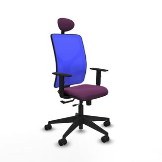 Piqueras y Crespo Silla De Oficina Piqueras Y Crespo Motilla Negro Espuma 50 Mm