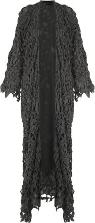 Cortana Embull Lange Jas - Dames - Ponchos - Grijs - S - Jassen