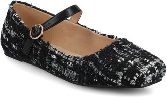 Journee Collection Womens Wide Width Carrie Dress Flats