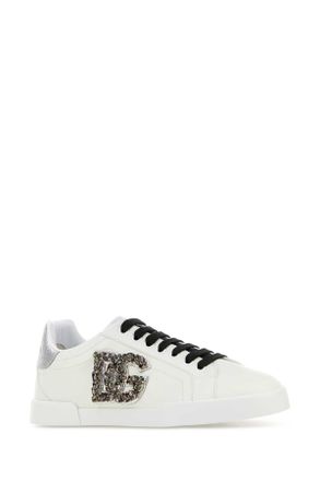 Dolce & Gabbana Laminata Sneaker - White