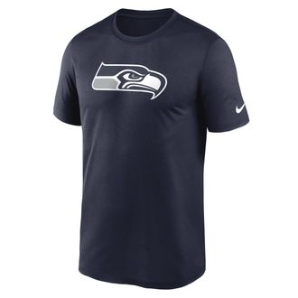 Nike Mens Dri-FIT Logo Legend (NFL Seattle Seahawks) T-Shirt in Blue | NKGK41S78-CX5