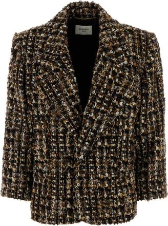 Saint Laurent Dames, Jassen, Veelkleurig, Maat: M Wol
