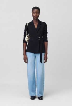 Claudie Pierlot Veste tailleur ceinturée