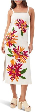 Trina Turk Yona Dress Womens Dress : 10, Cotton/Linen/Polyester