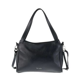 Pierre Cardin 1996 Schoudertas - Dames - Tassen - Zwart - Maat: ONE Size Katoen