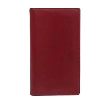 Herm&egrave;s Pre-owned Wallets, unisex, Red, Size: ONE SIZE Pre-owned Agenda a6 day planner housse