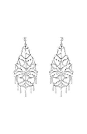 Lucy Quartermaine Element Web Earrings in Sterling Silver at Nordstrom