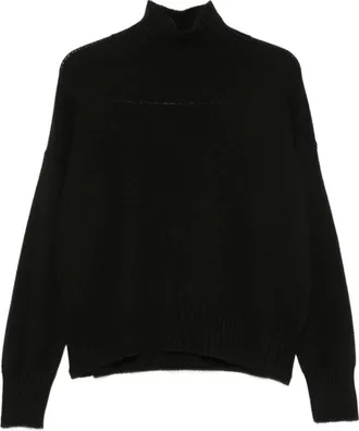 Aragona Truien & Vesten, Dames, Zwart, 2Xs, Cashmere Truien