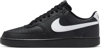 Nike Court Vision Low Shoes Black White FZ0630-010