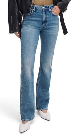 Rag & Bone Peyton Mid Rise Bootcut Jeans in Monterosso at Nordstrom, Size 30