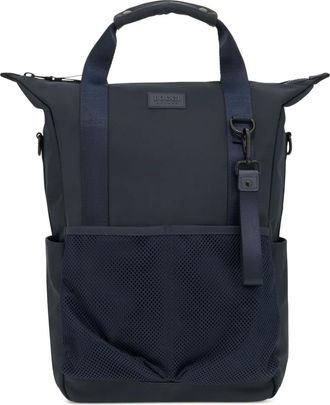Boggi Milano logo-patch backpack - Blu