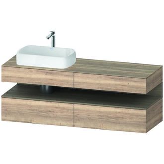 Duravit Qatego Consola Mueble Bajo Lavabo, 2 Extensiones, 2 - Duravit
