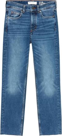 Marc O'Polo Jeans met gerafelde zoom - Blauw