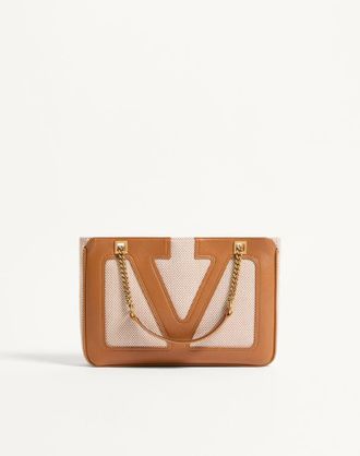 Valentino Garavani Valentino Garavani Viva Superstar Small Canvas Shopping Bag Wo