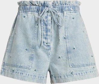 Rails Foster Embroidered Shorts