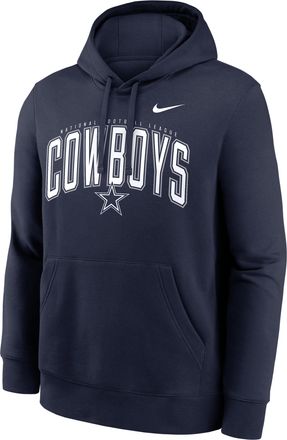 Nike Dallas Cowboys Club Nike Mens NFL Pullover Hoodie in Blue | NKDK41S7RD-L3P
