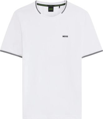 HUGO BOSS Hombre, Camisetas, Blanco, Talla: M