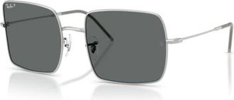 Ray-Ban Square Reverse - Dames - Zonnebrillen - Grijs - 54 MM - Accessoires