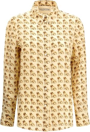 Valentino Silk Crepe De Chine Shirt