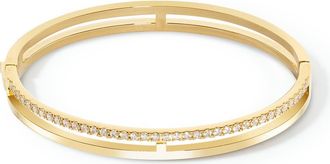 Coeur de Lion Eternal Unity Crystal Bangle in Gold at Nordstrom, Size 6.75