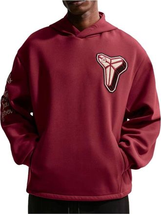 Nike Kobe Dri-FIT Fleece Hoodie Team Red Coconut Milk IO9563-677