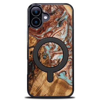 OEM Funda Bewood Unique Para Iphone 16 Plus - Planetas - J&uacute;piter Con Magsafe