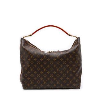 Louis Vuitton Pre-owned Sully MM - Dames - Pre-owned - Bruin - Maat: ONE Size Leer
