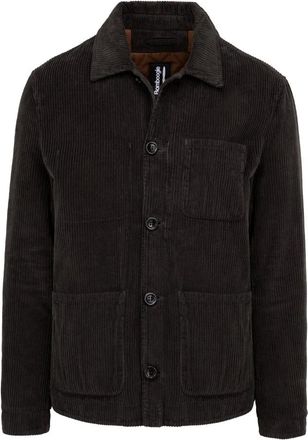 Bomboogie Heren, Jassen, Bruin, Maat: M Corduroy