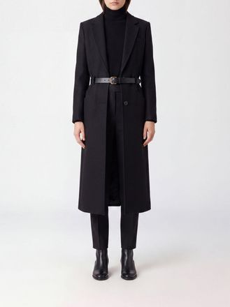 Dsquared2 Cappotto lungo monopetto in misto lana con cintura regolabile