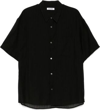 Attachment Camicia a righe - Nero