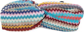Missoni Fascia per capelli in maglia - Blu