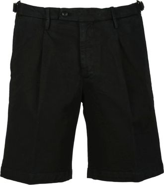 Michael Coal Heren, Korte broeken, Zwart, Maat: W32 Katoen