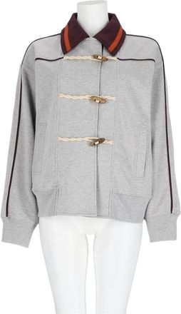 Dries Van Noten Grey Boxy Sports Jacket