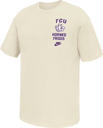 Nike TCU Horned Frogs Nike Mens Football T-Shirt in White | M11766P395TCUN-SAI