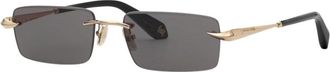 Roberto Cavalli Src 206M Zonnebril - Dames - Zonnebrillen - Grijs - 55 MM - Accessoires