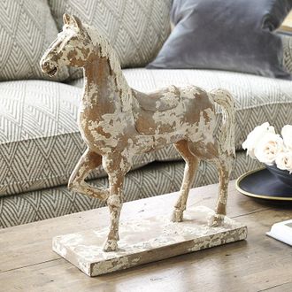 Ballard Designs Hand Carved Horse - Ballard Designs