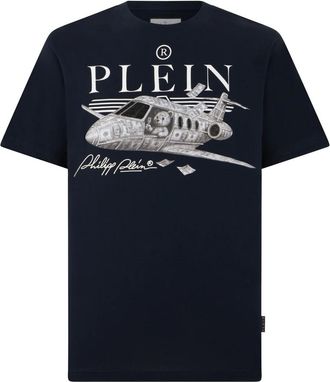 Philipp Plein Uomo, Top, Blu, 3Xl, new