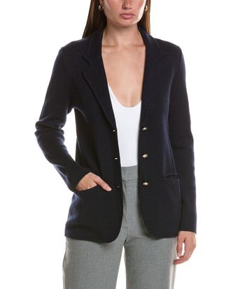 Bruno Magli Wool-Blend Sweater Blazer