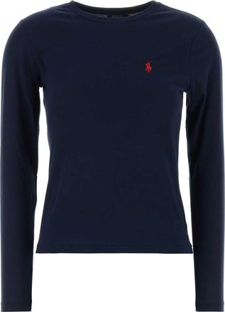 Polo Ralph Lauren Navy Blue Cotton T Shirt
