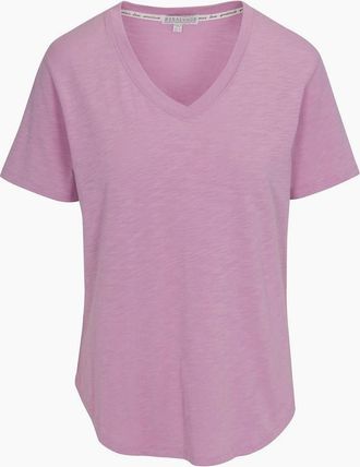 PJ Salvage Womens Salvage Short Sleeved Shirt - Purple - Size: 12