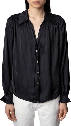 Zadig&Voltaire Tilan Satin Shirt