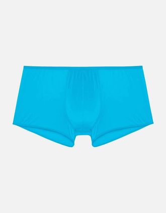 HOM Hom Mens Plumes Boxer Trunk, Turquoise - Blue - Size: 32/30/31