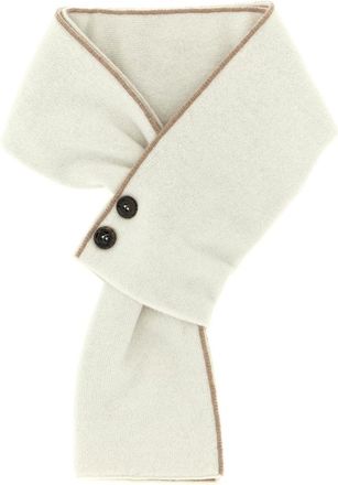 Moorer Accessoires, Heren, Wit, ONE Size, Kasjmier, Cashmere Sjaal