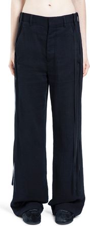Ann Demeulemeester Anneke Comfort Trousers in Double Gauze