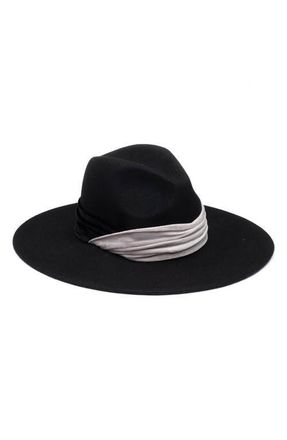 Eugenia Kim Naomi Wool Fedora in Black at Nordstrom