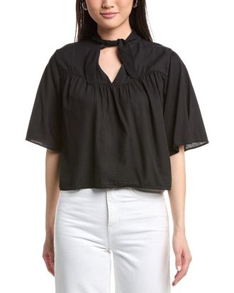 Nation Ltd Valerie Tie Neck Top